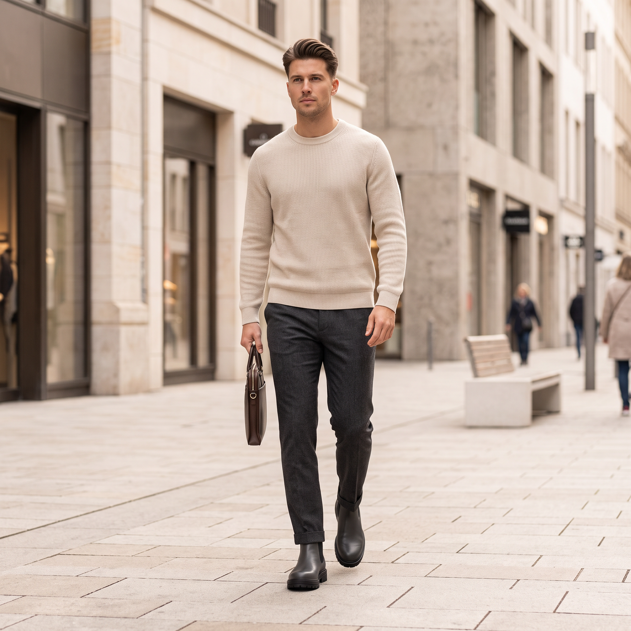 Oscar | Chunky Chelsea Boots Ankle