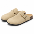 Quincy | Womens Slippers Fluffy Warm Memory Foam House Slippers Apricot packshot