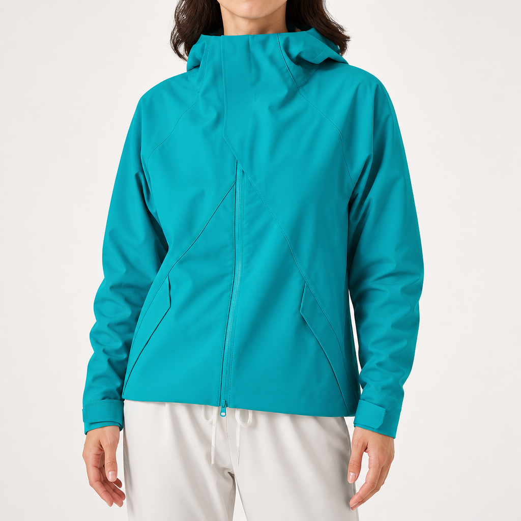 Harriet | Womens Waterproof Windproof Softshell Jacket, Jade Green 2