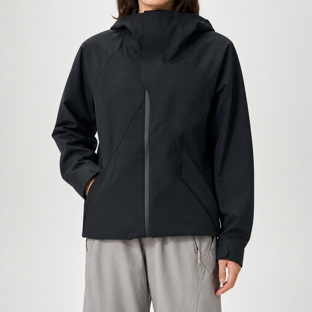 Harriet | Womens Waterproof Windproof Softshell Jacket, Black