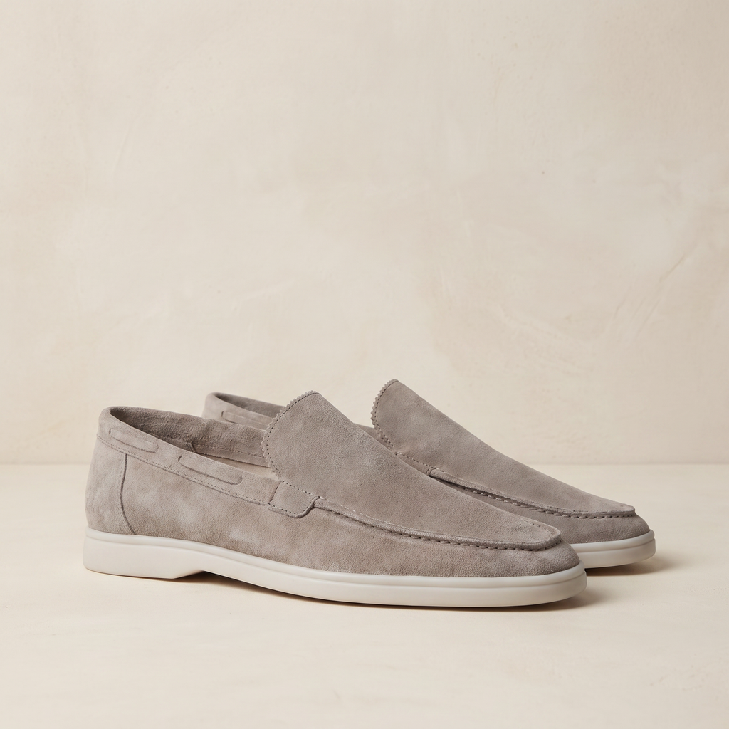 Benedict | Loafers Slip Suede