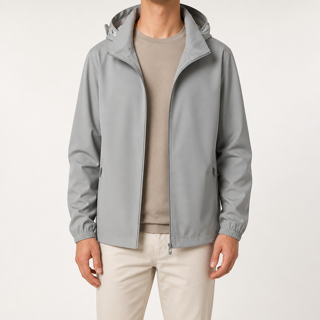 Rowan | Womens Lightweight Hooded UV Sun Protection Jacket, Glacier Grey