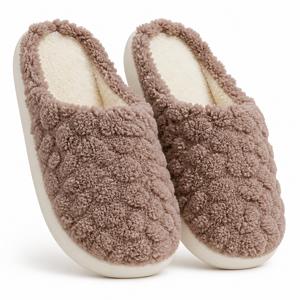 Casper | Womens Slippers Fluffy Warm Memory Foam House Slippers Design 5 packshot