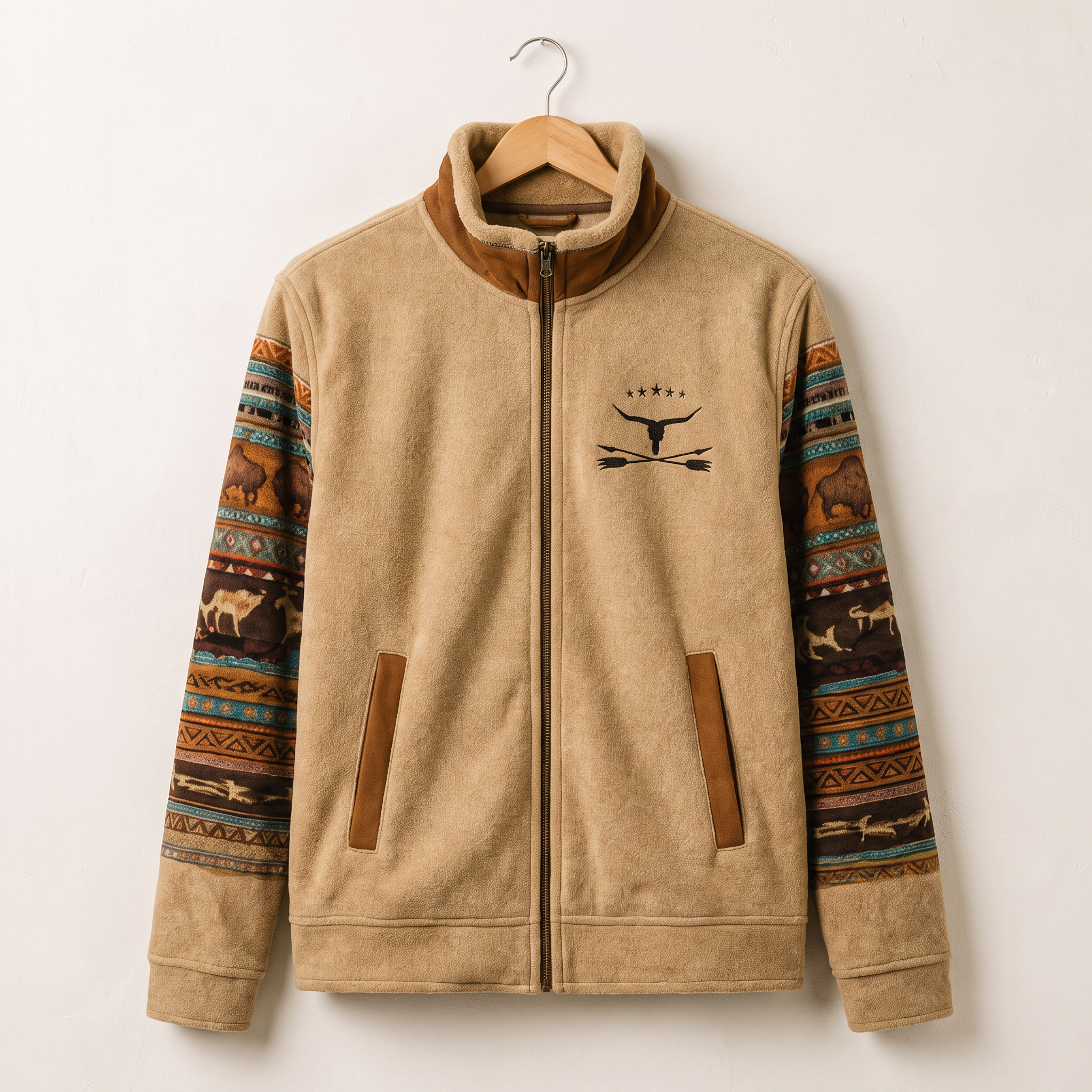 Helena | Fleece Jacket Coat Stand Collar