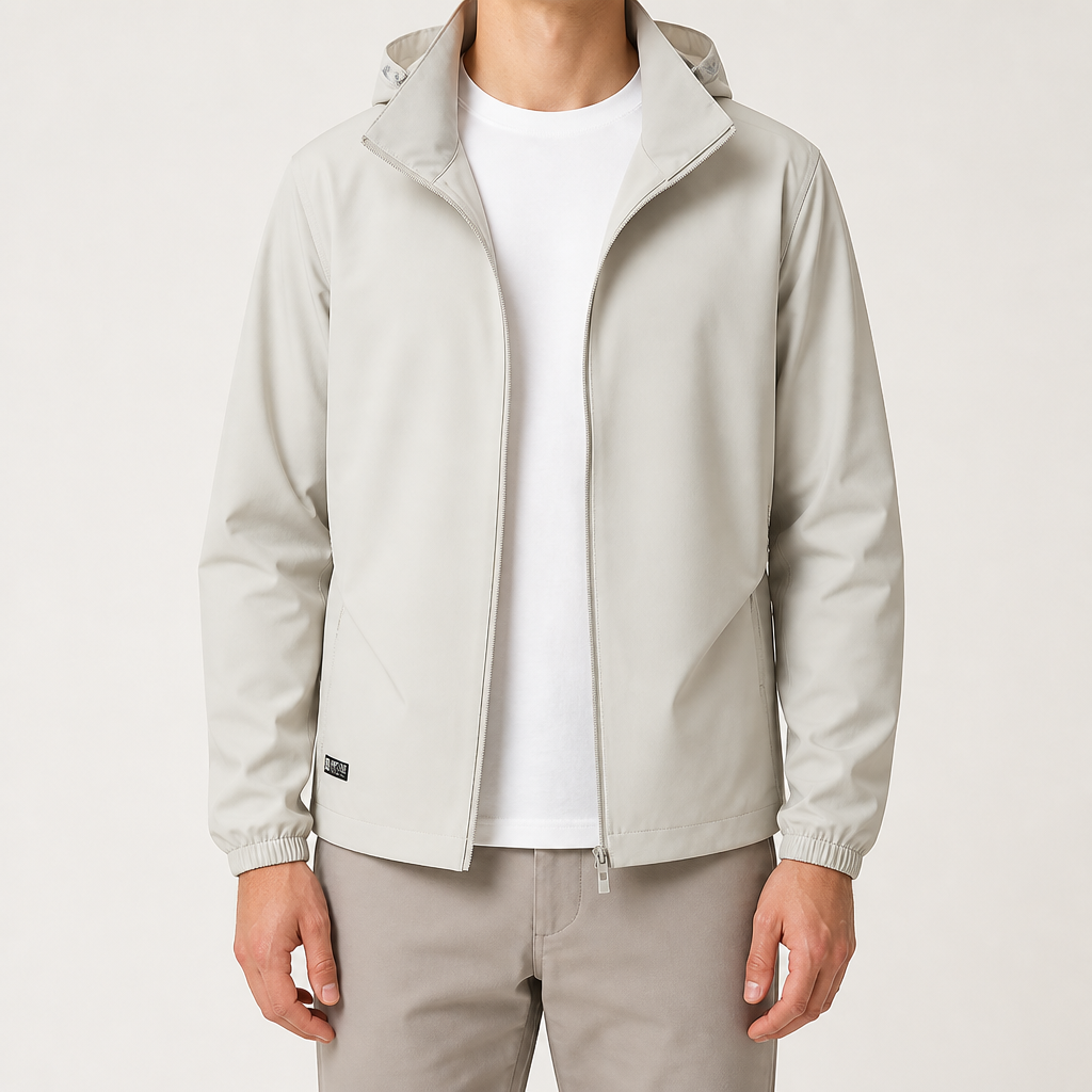 Rowan | Womens Lightweight Hooded UV Sun Protection Jacket, Light Grey
