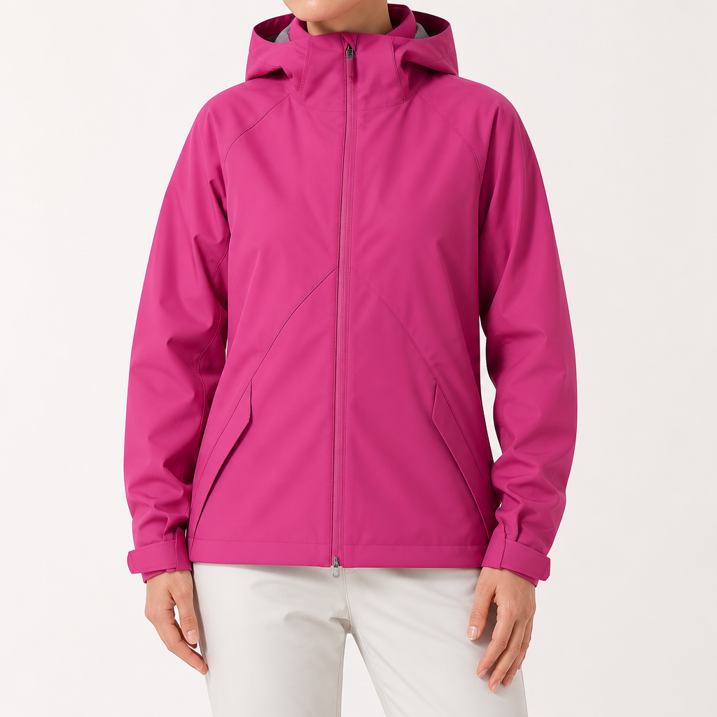Harriet | Womens Waterproof Windproof Softshell Jacket, Berry Red 2
