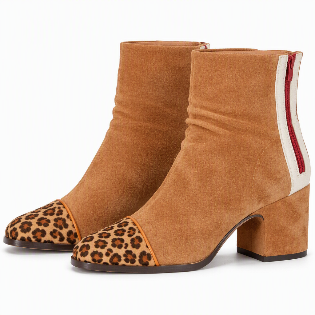 Fenella | Womens Knee High Suede Heeled Winter Long Boots Tan packshot