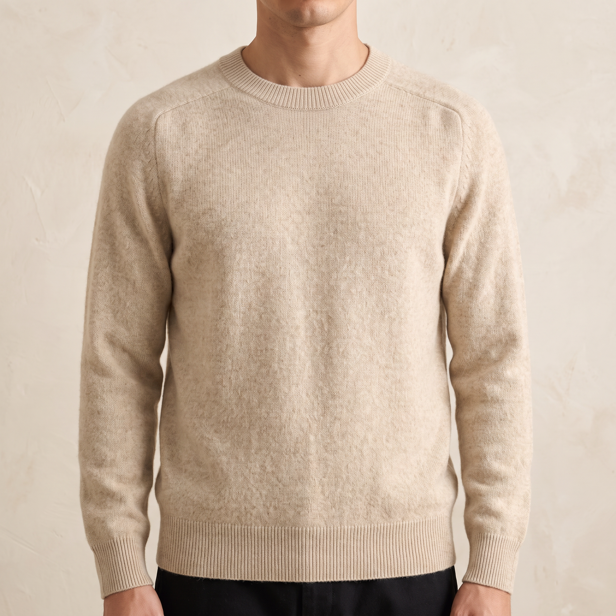 Augusta | Sweater Knit Jumper Cashmere