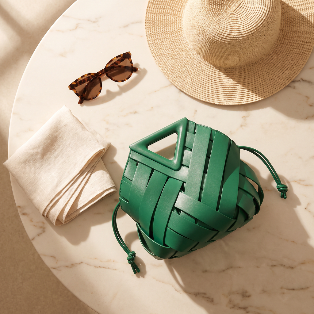 The Portofino Woven Tote