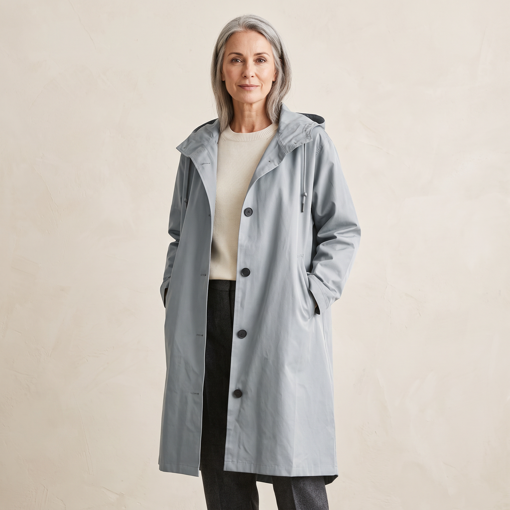 Tessa | Trench Coat Winter Hooded