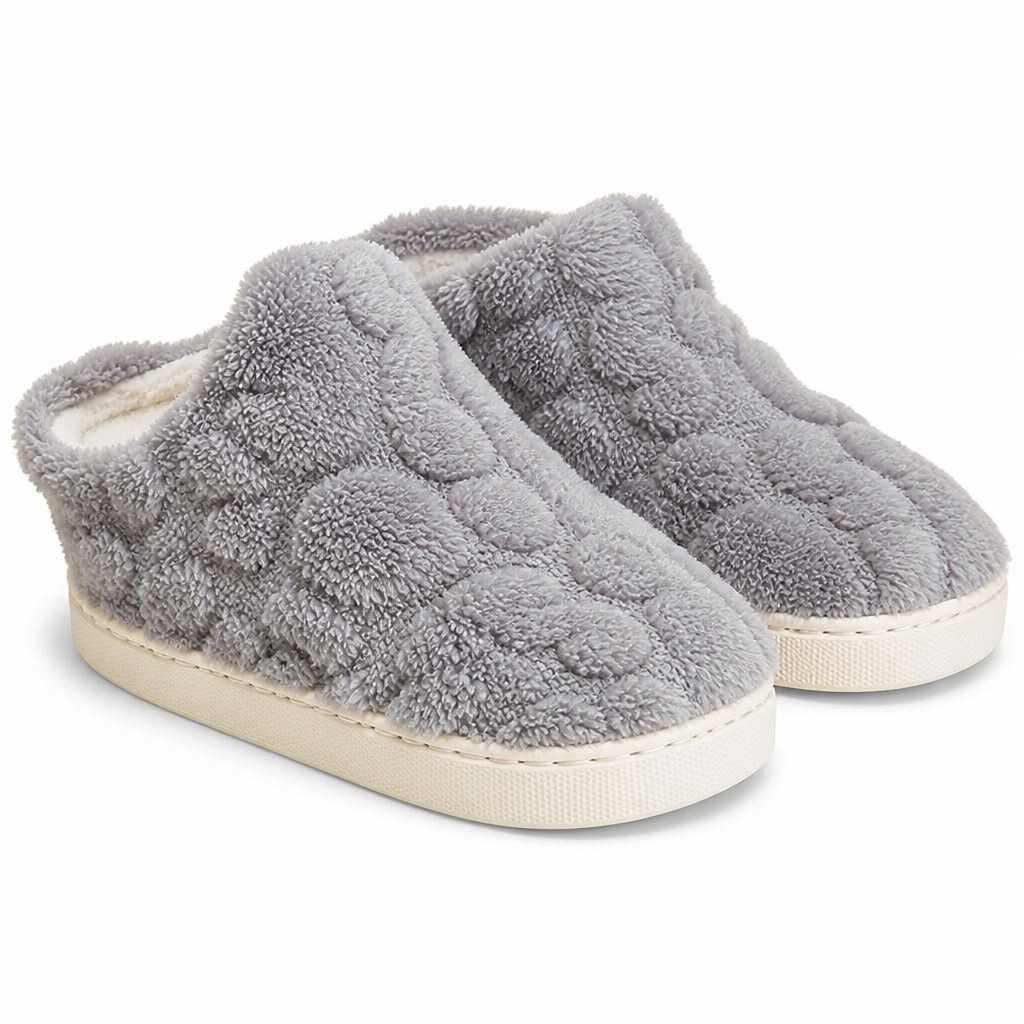 Anouk | Womens Slippers Fluffy Warm Memory Foam House Slippers Design 8 packshot