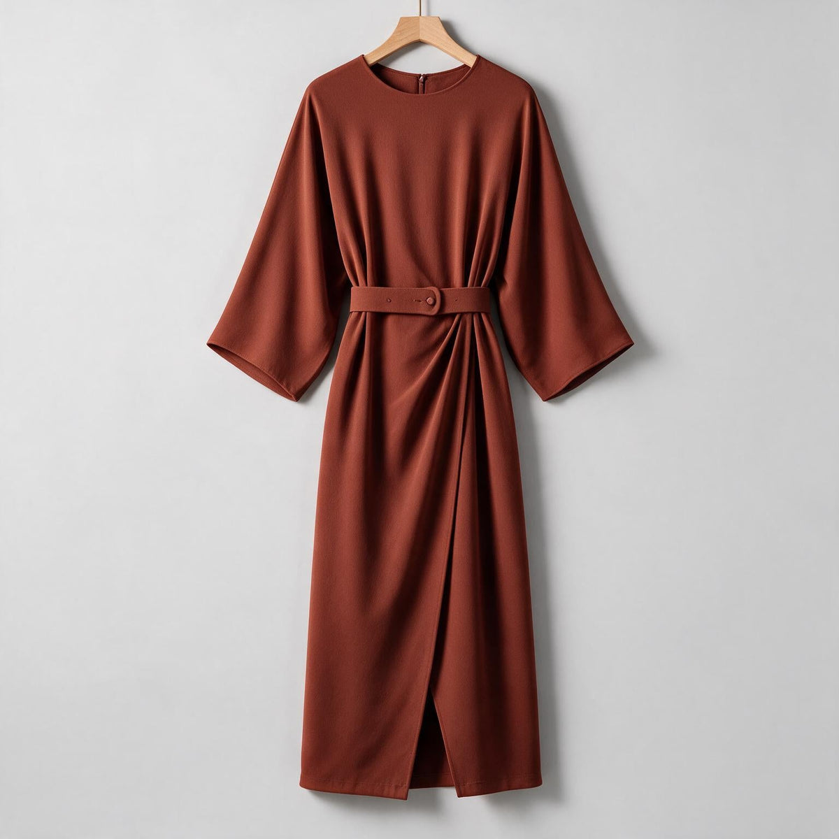 Rhoswen | Womens Wedding Guest Dresses Batwing Sleeve Maxi Elegant Dress on hanger
