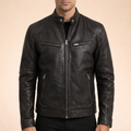 Celeste | Leather Jacket Coat