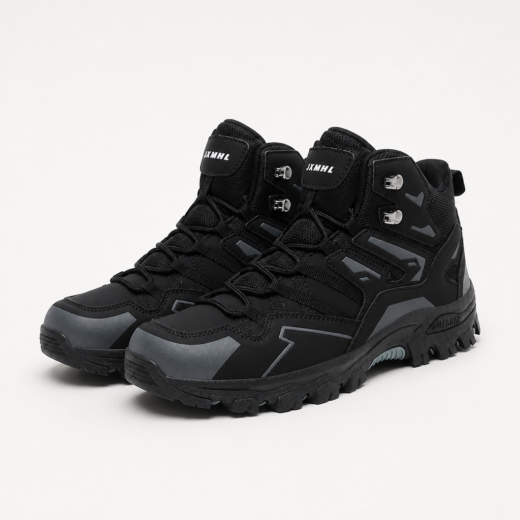 Marlowe | Womens Hiking Shoes Walking Trainers Trail, Black