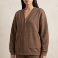 Dalston | Cardigan Knit Sweater Ribbed