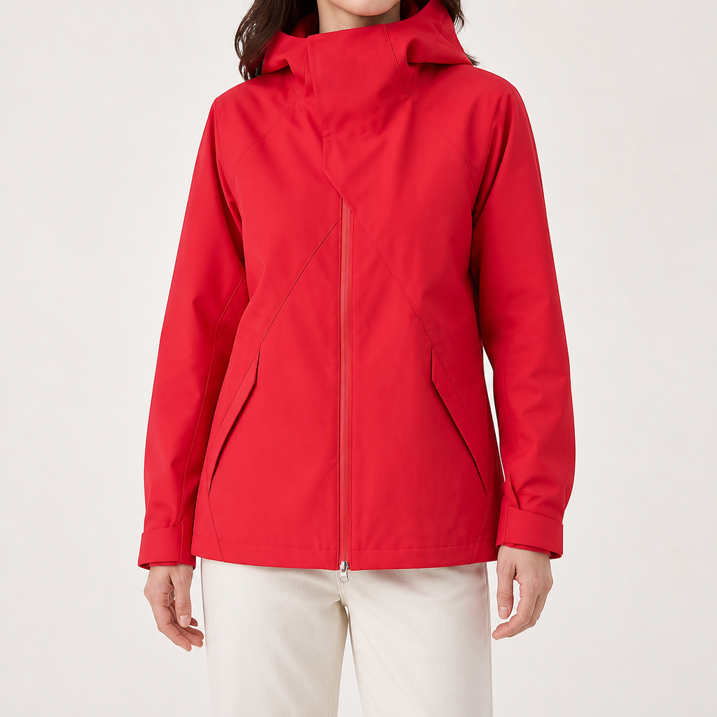 Harriet | Womens Waterproof Windproof Softshell Jacket, Wine Red