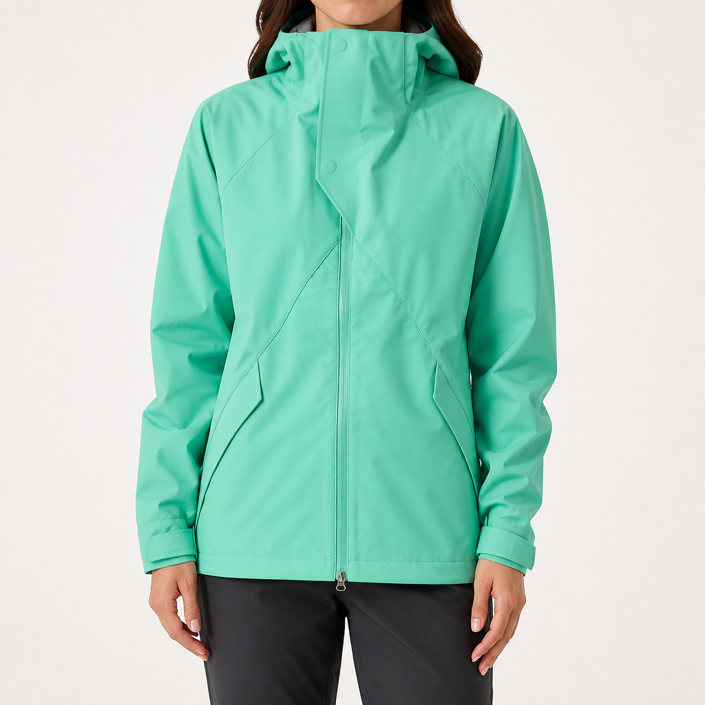 Harriet | Womens Waterproof Windproof Softshell Jacket, Fern Green 2