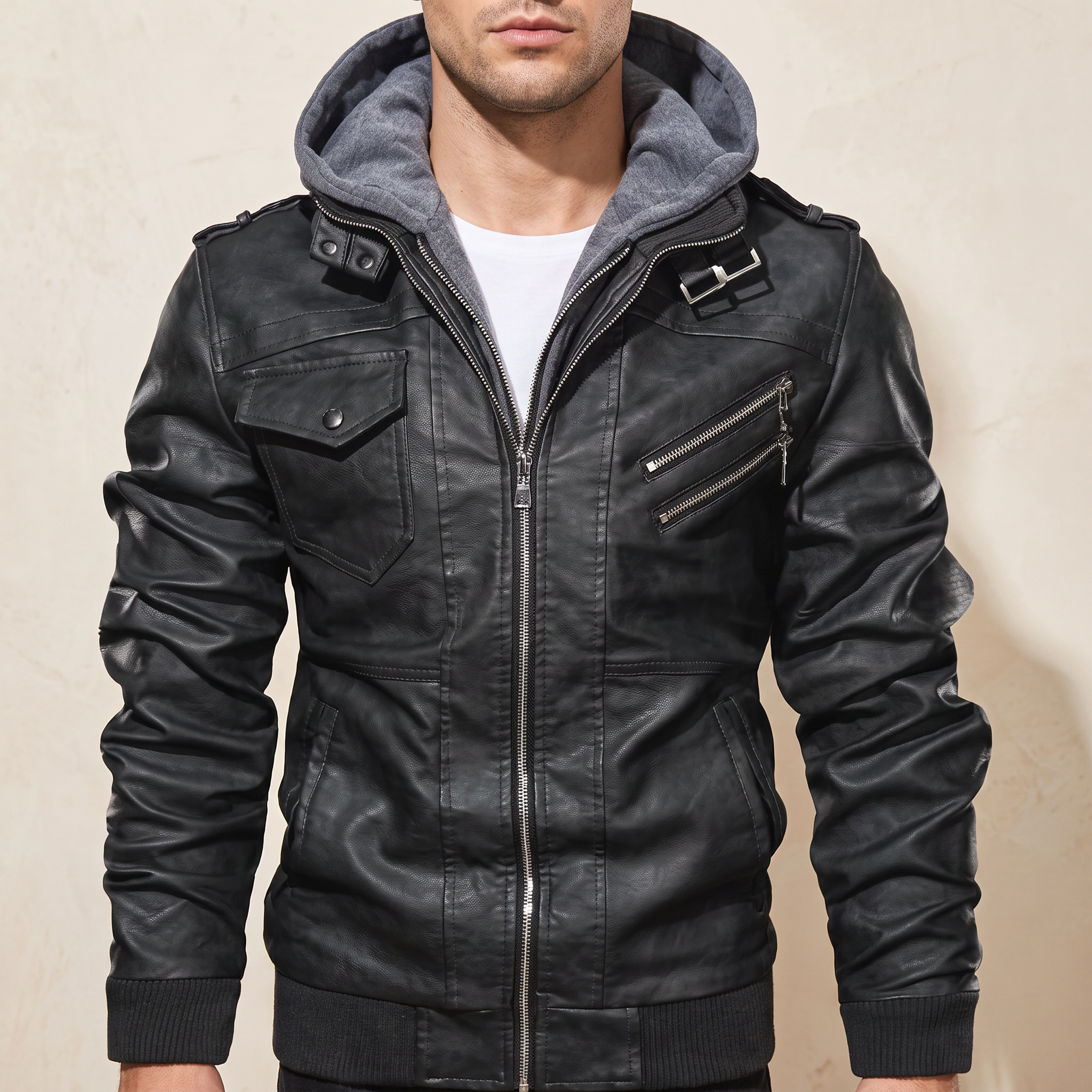 Aldgate | Leather Jacket Coat