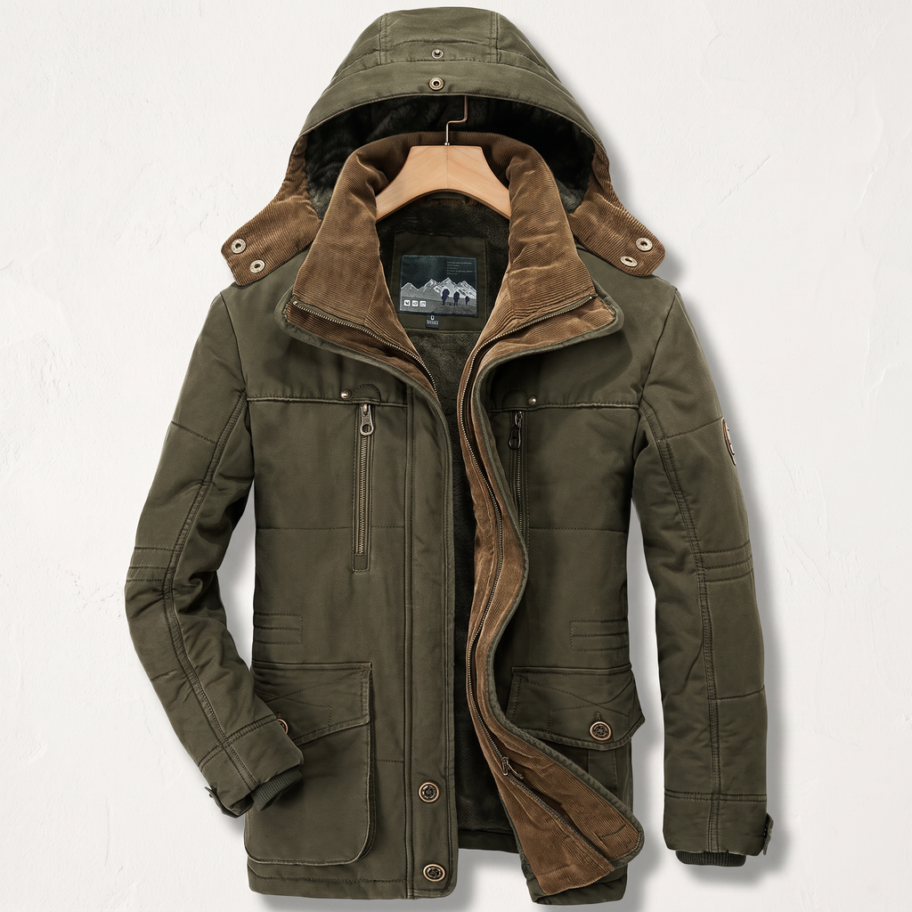 Rosalie | Parka Jacket Coat Sherpa Hooded