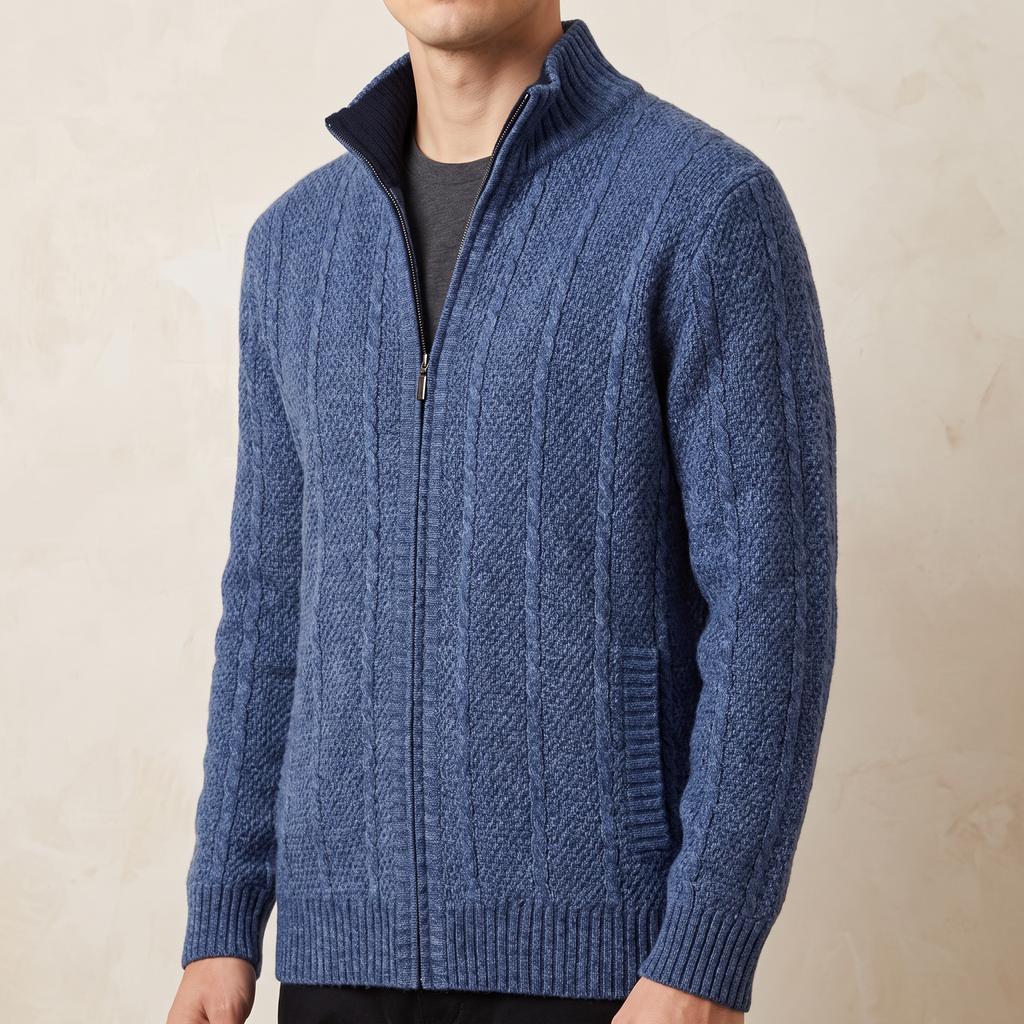 Marguerite | Cardigan Knit Sweater Full Zip