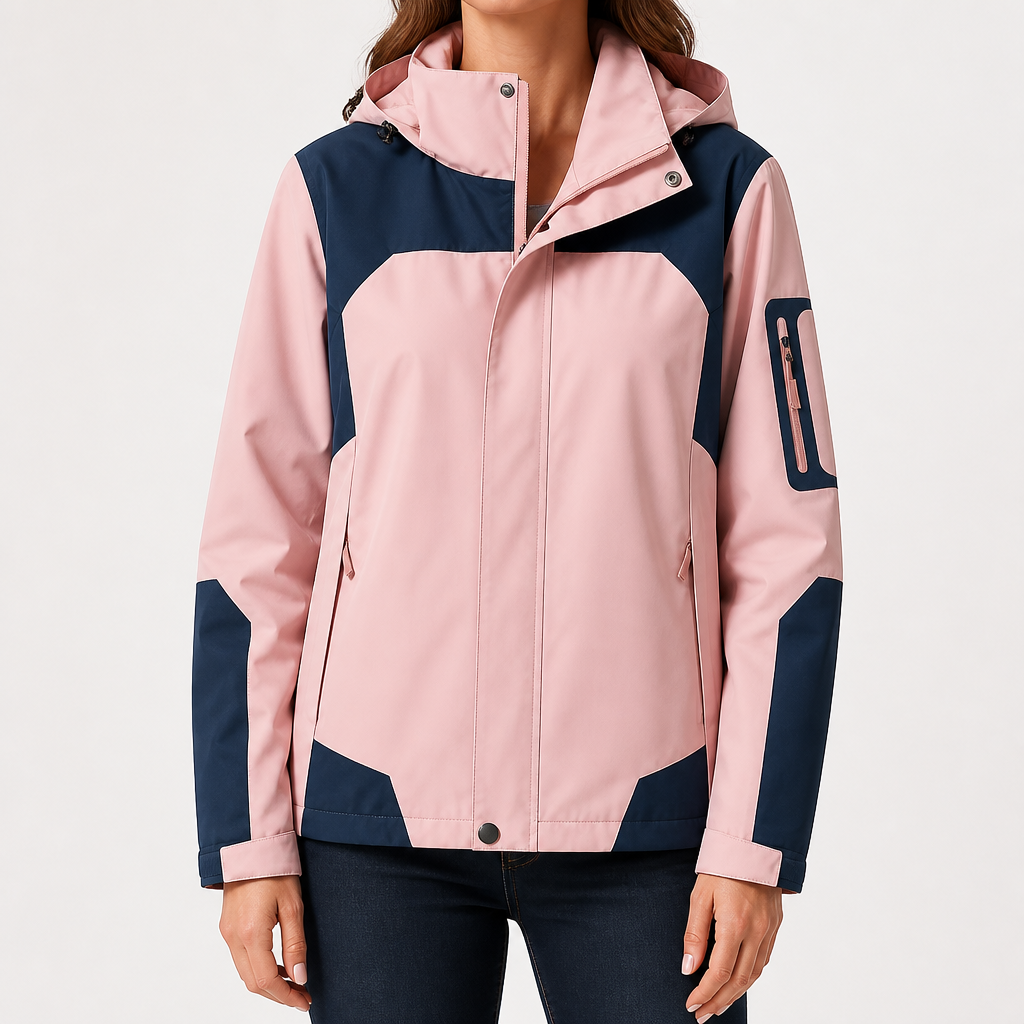 Harriet | Womens Waterproof Windbreaker Jacket, Pink