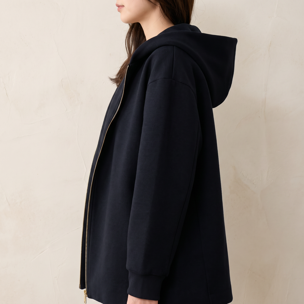 Ignatius | Oversized Jacket Coat Hooded