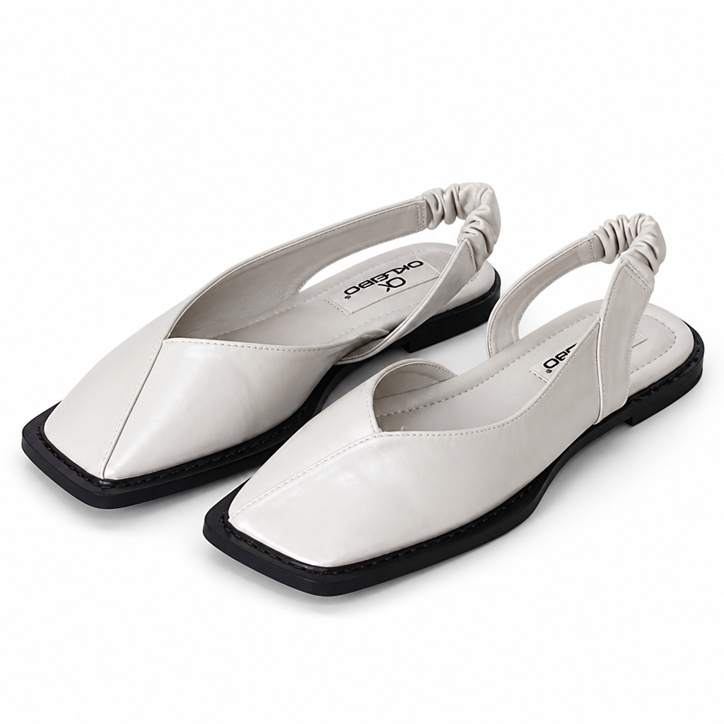 Elin | Womens Sandals Flat Roman Open Toe Summer Sandals Beige packshot