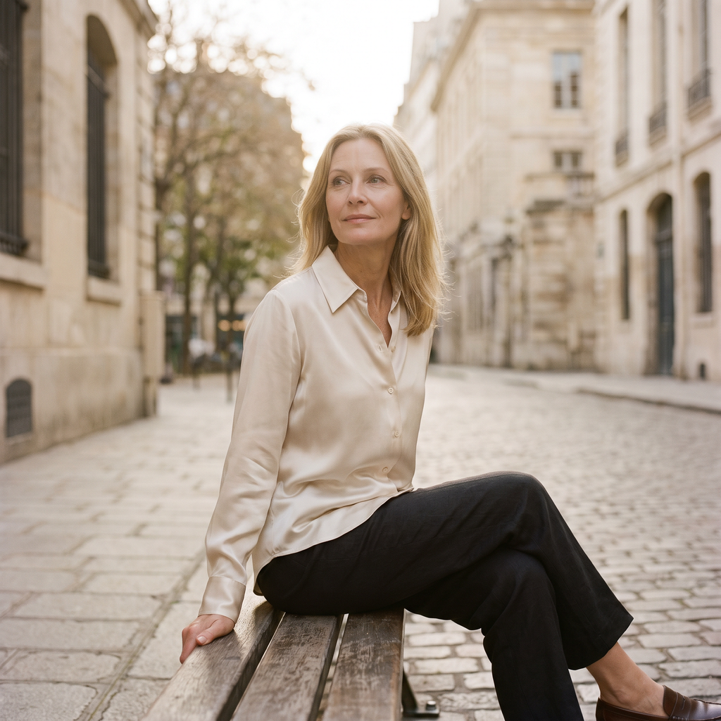 Balfour | Blouse Shirt Satin