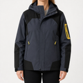 Harriet | Womens Waterproof Windbreaker Jacket, Dark Grey