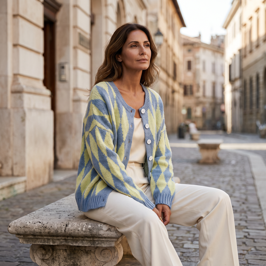 Hartley | Oversized Cardigan Knit Sweater Button Up