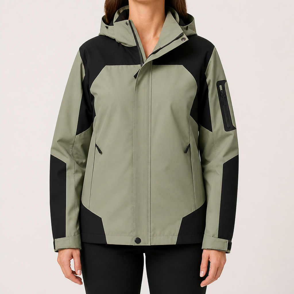 Harriet | Womens Waterproof Windbreaker Jacket, Green