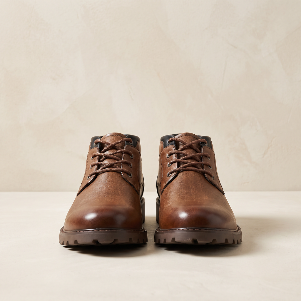 Matilda | Boots Ankle Leather Lace Up