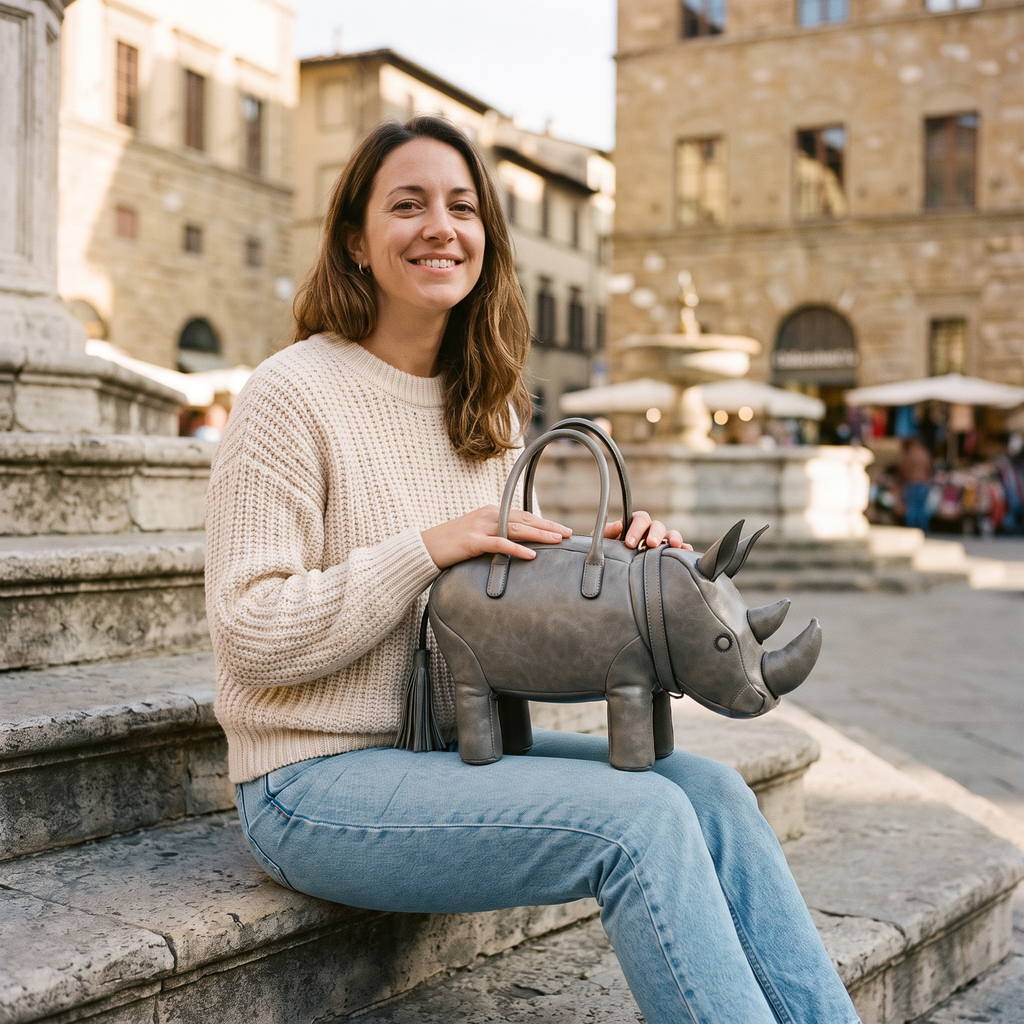 The Savannah Rhino Bag