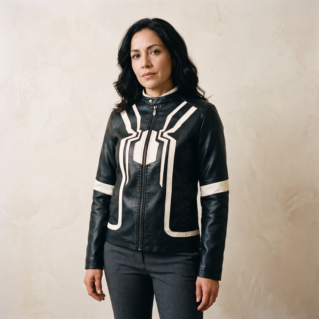 Ashby | Fitted Leather Jacket Coat