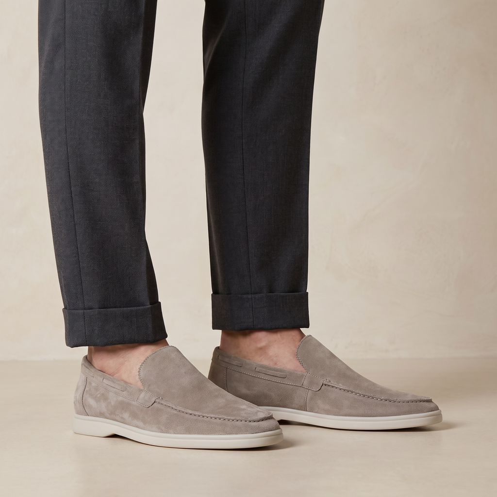 Benedict | Loafers Slip Suede