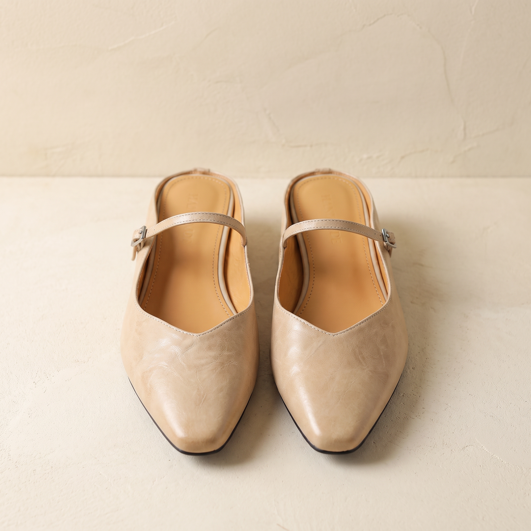 Theodora | Slim Mules Slippers Leather