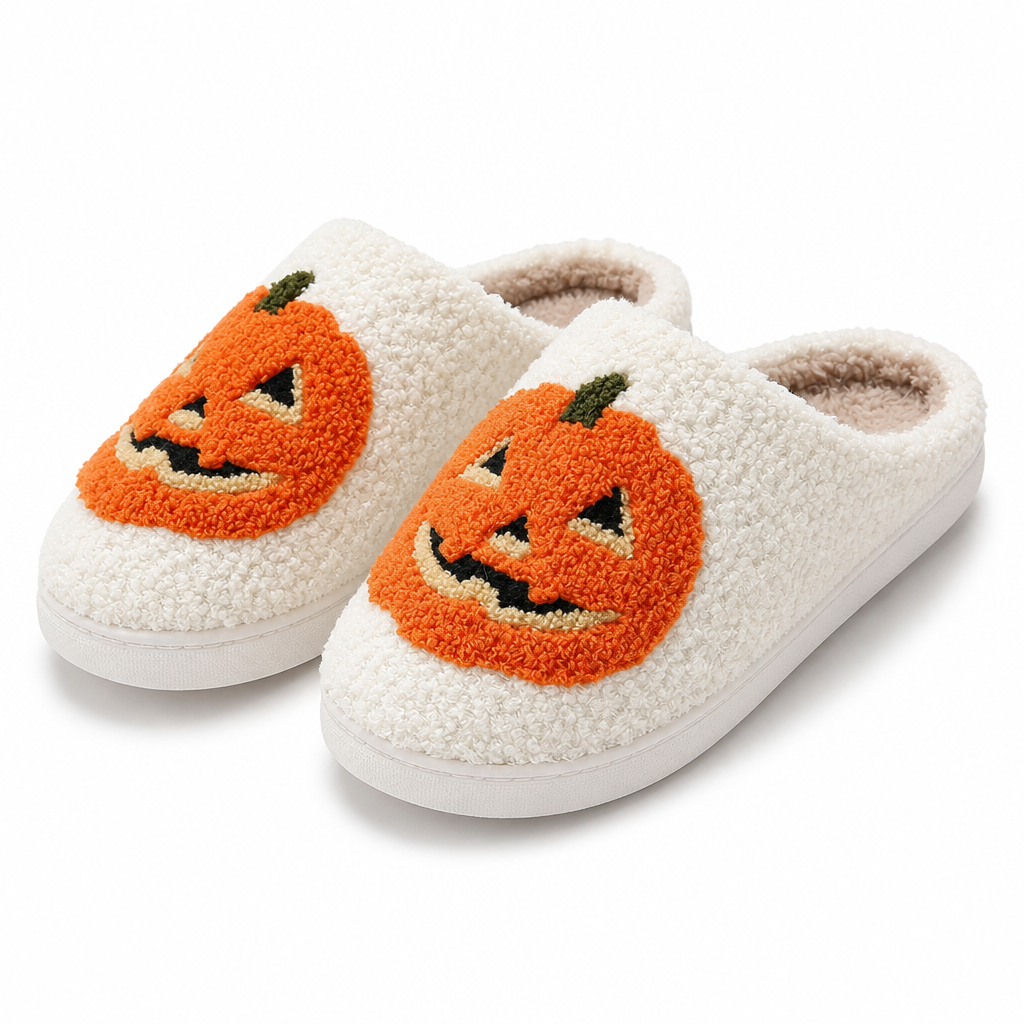 Faas | Womens Slippers Fluffy Warm Memory Foam House Slippers Design 8 packshot