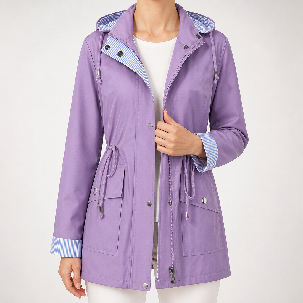 Rink | Womens Jacket Casual Zip Up Outdoor Jacket, Dark