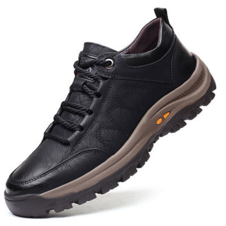 Ryder | Mens Hiking Sports Casual Black Brown Shoes - 5