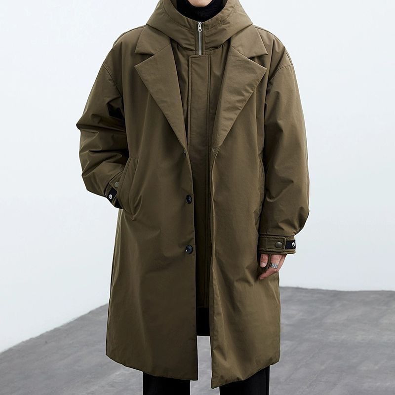 Sullivan | Mens Mid Length Hooded Padded Coat - 5