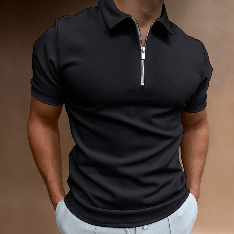 Thaddeus | Mens Short Sleeve Polo Shirt Casual - 3