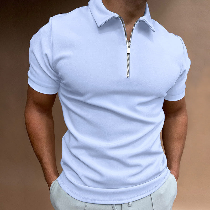 Thaddeus | Mens Short Sleeve Polo Shirt Casual - 9