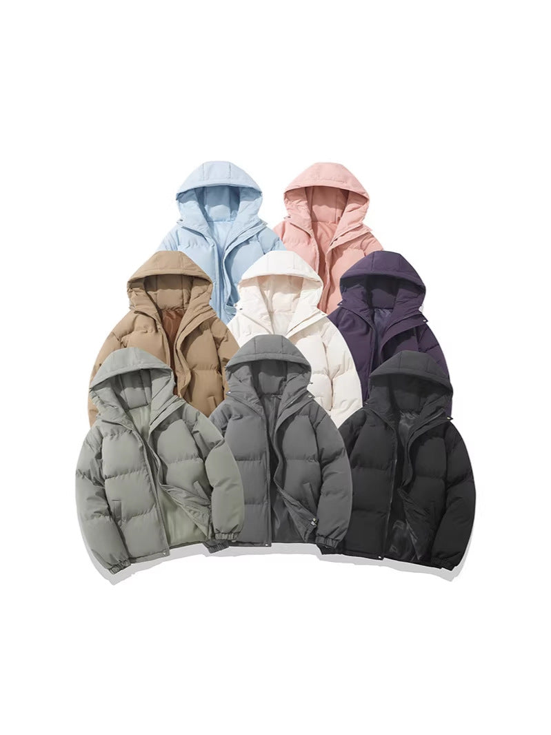 Theobald | Mens Puffer Hooded Winter Warm Loose Padded Jacket - 1