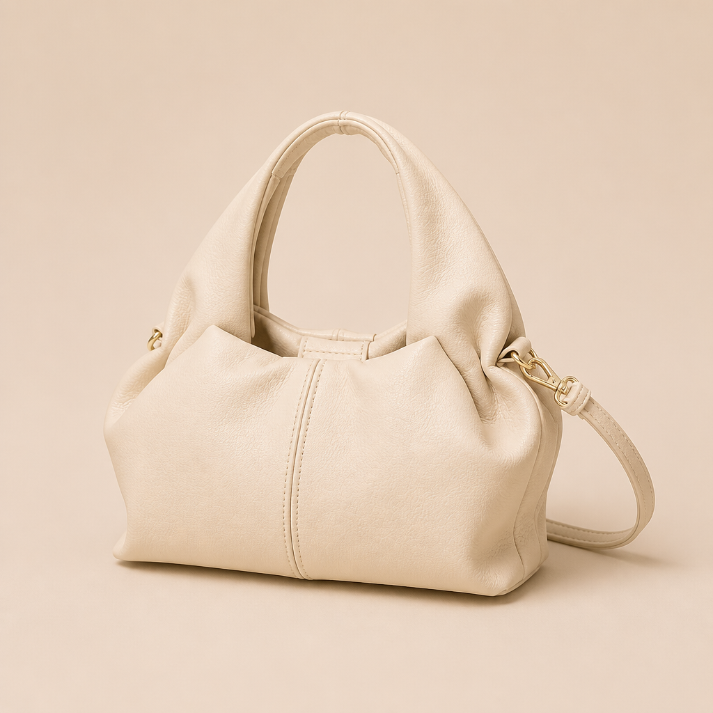 Tobias | Womens Crossbody Bag Korean Shoulder Handbag Small, Cream White