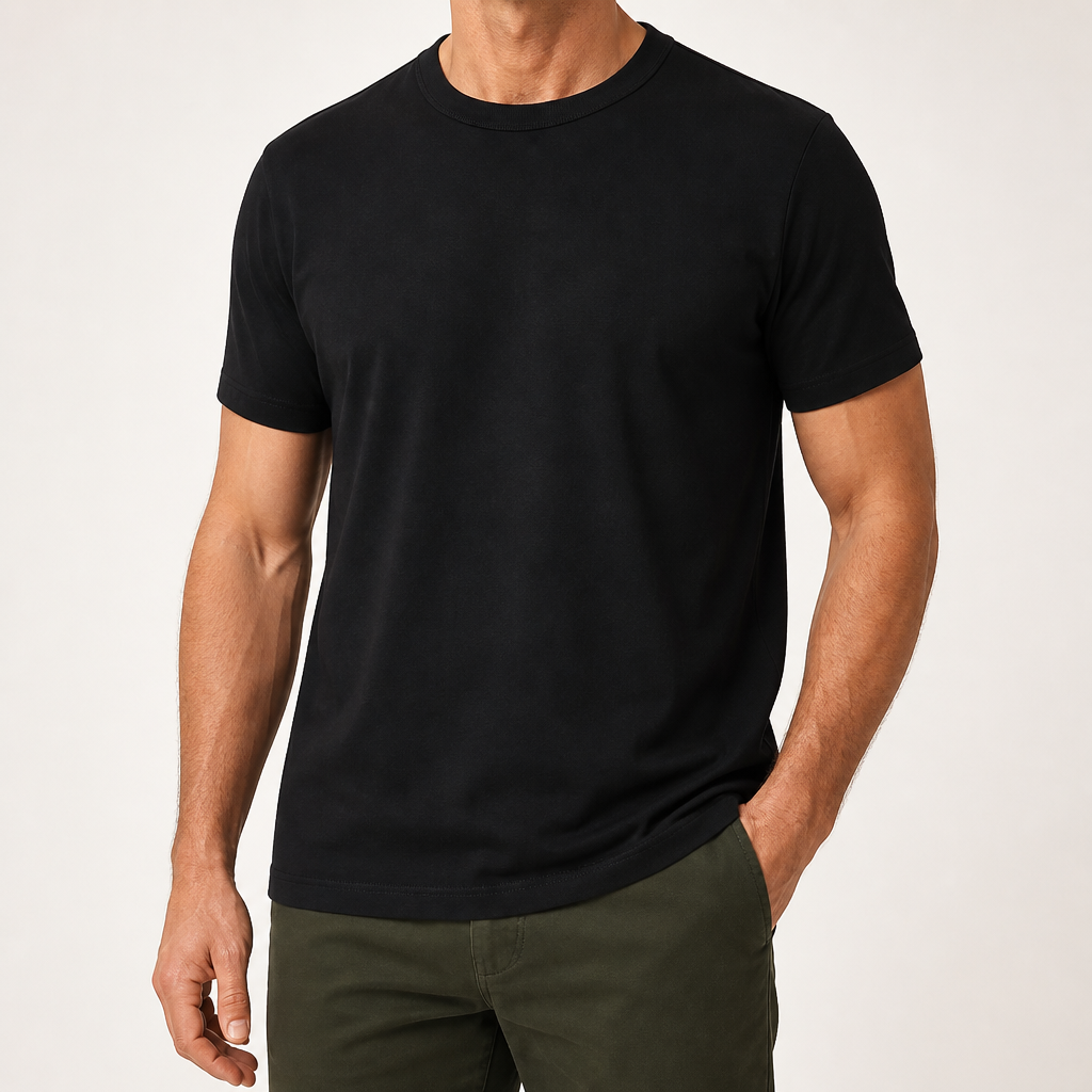 Ulysses | Mens Fitness Sports Quick Dry Short Sleeve T Shirt, Black