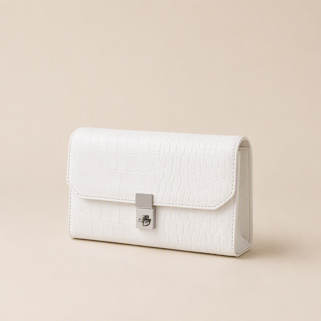 Xander | Womens Crossbody Bag Shoulder Bag Handbag, White