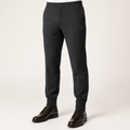 Zephyr | Mens Winter Wool Warm High Waist Loose Trousers, Black